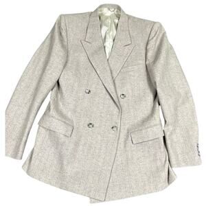 Mens Sergio Valente Brown suit Wool Blend   Blazer 40  Pant 36